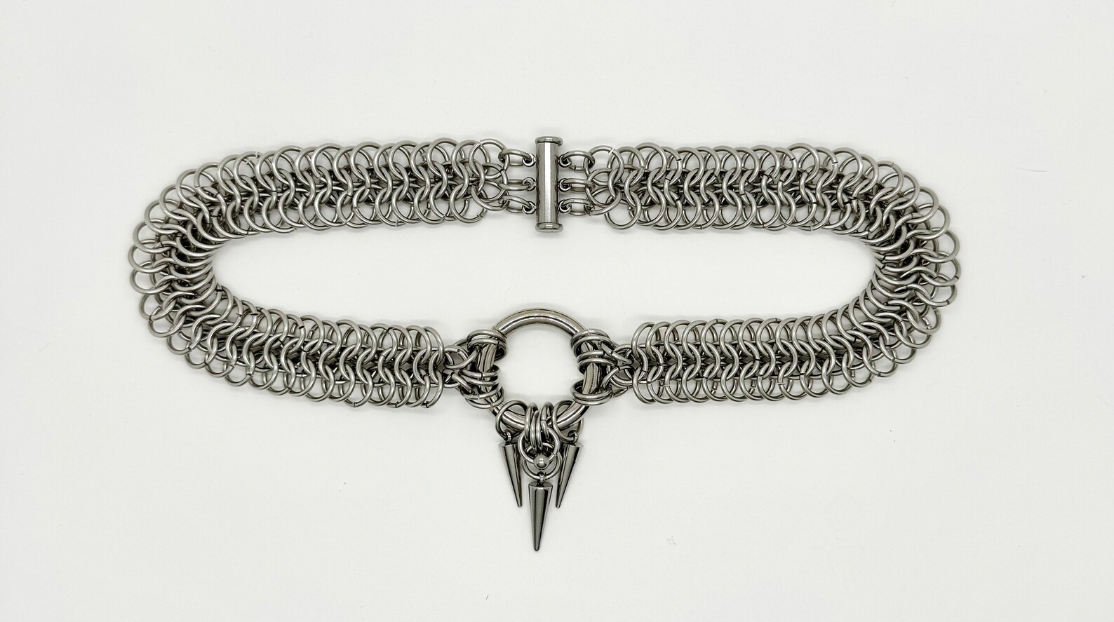 Unique Chainmail Choker Necklace - Etsy