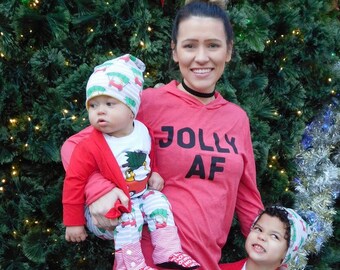 JOLLY AF womens tshirt hoodie