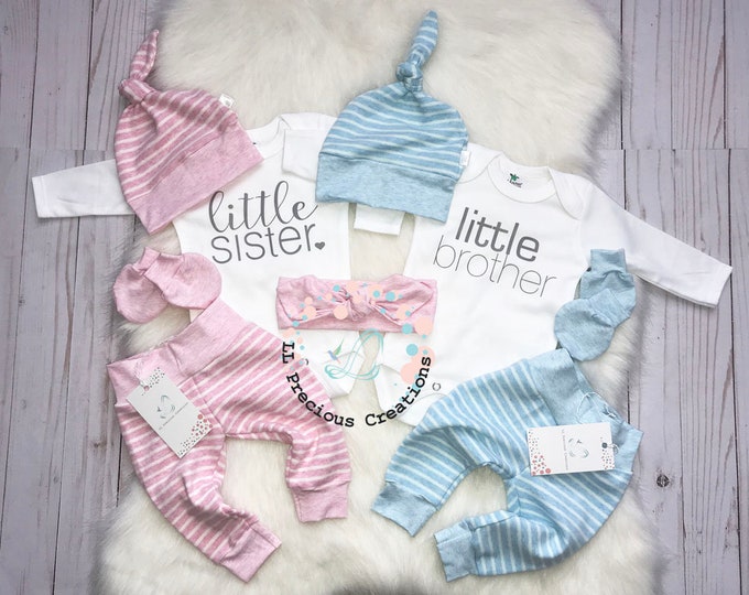 Twins Coming Home Outfits Newborn Outfit Baby Boy Outfit Baby Girl