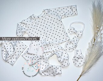 Baby Girl Coming Home Outfit White Newborn Outfit Baby Shower Gift
