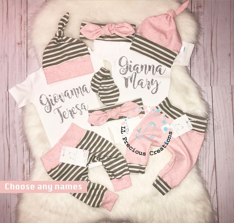 twin coming home outfits