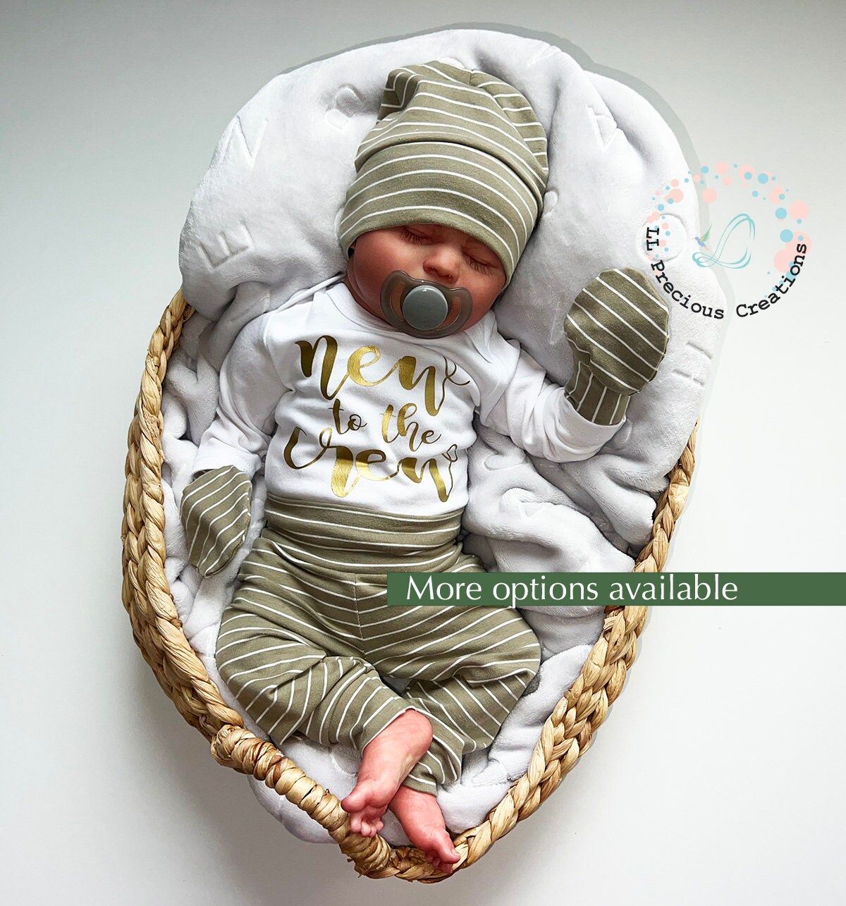 Tenue Bébé Jumeaux Catamini - Ensemble Deux Pièces Pour Nouveau-né / 3 Mois - Neuf Avec étiquettes