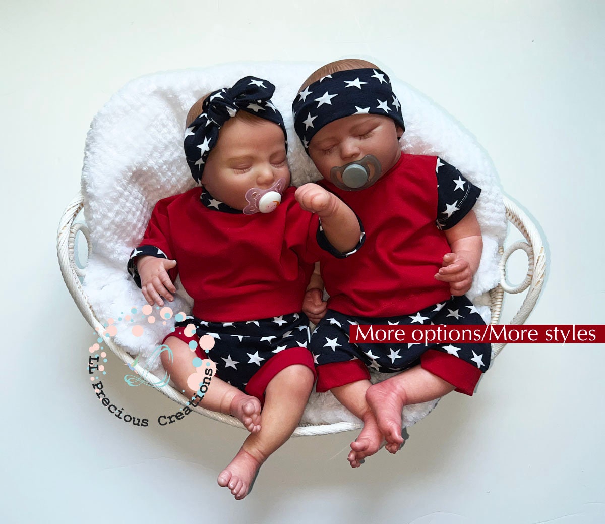 4Th Of July Twin Outfits Twin Girl Boy Matching Patriotic - Etsy New Zealand
