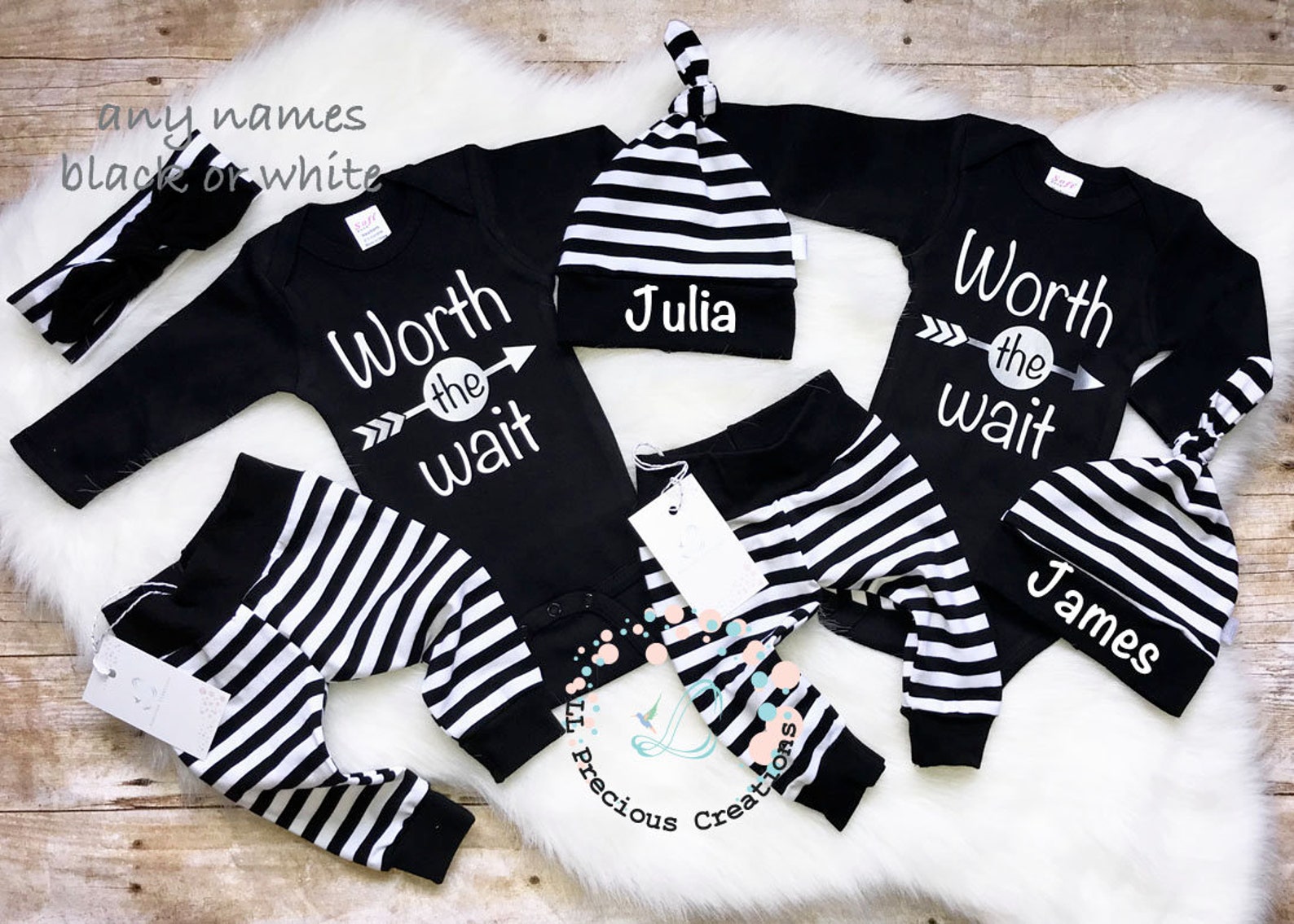 Twins Coming Home Outfit Newborn Outfit Baby Boy Outfit Baby Etsy