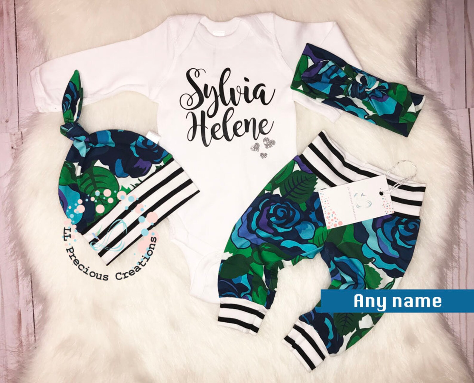 Personalized Baby Girl Clothes Organic Newborn Girl Outfit Etsy — free download