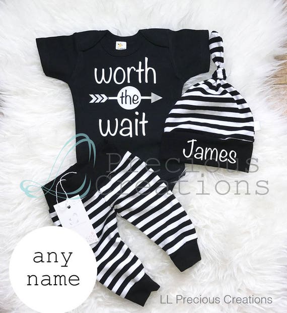 Worth the wait outfit boy sales