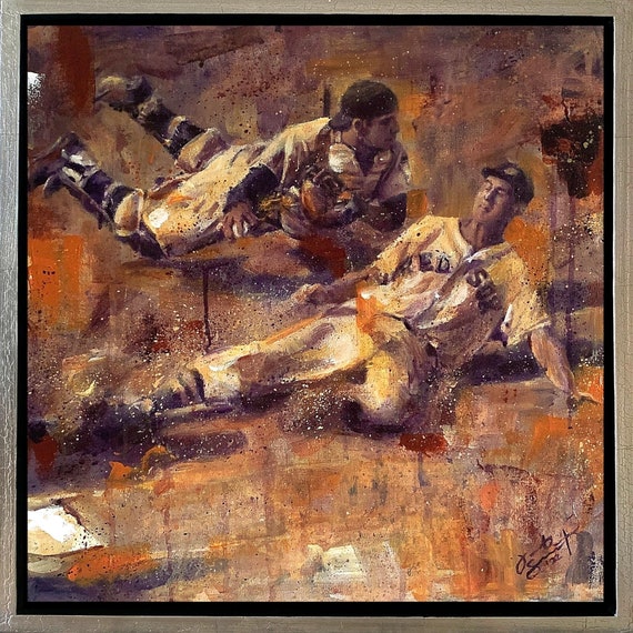 Baseball Series - "Legendary" - 20”x20" - Acrylic on Canvas