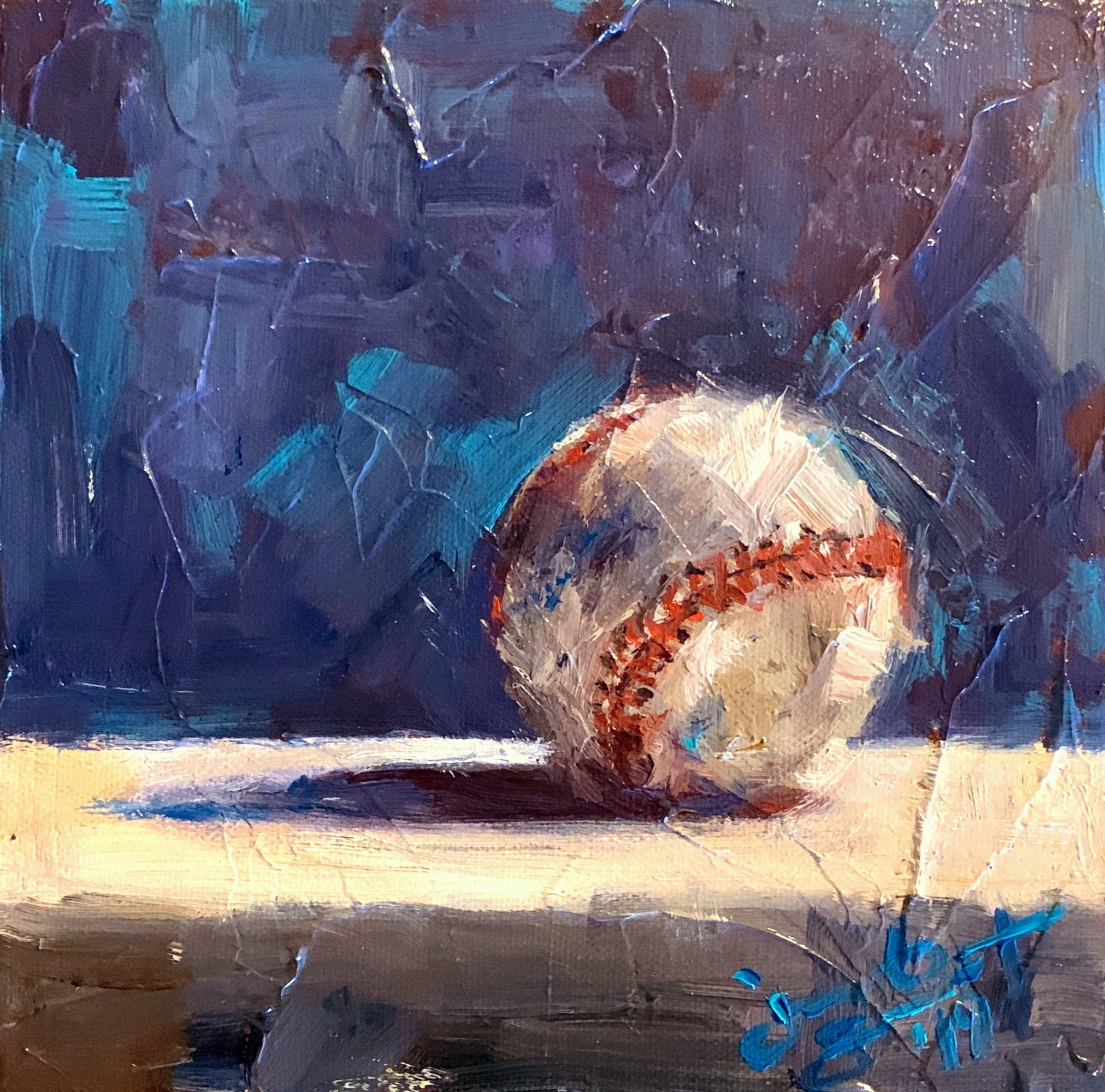 Baseball painting 2024