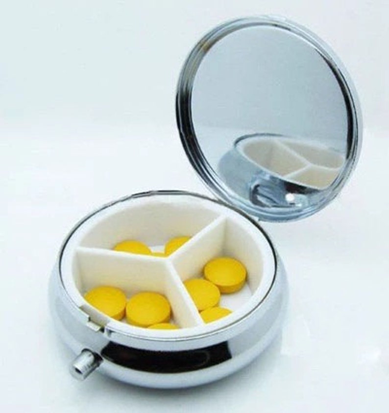 Batik 1 Pill Box, Pill Case, Pill Container, Mints Container, Trinkets Box, Jewelry BoxP019 image 2