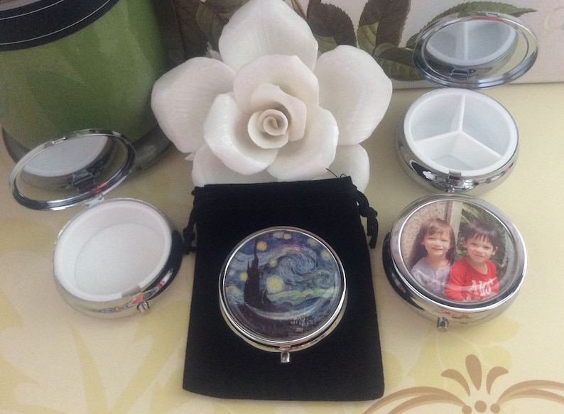 Princess Pill Case Jewelry Box Trinkets Box Mints Container Pill Container Cinderella Pill Box