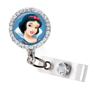 Apple Princess Badge Reel/ Cute Gifts/retractable ID Holder 