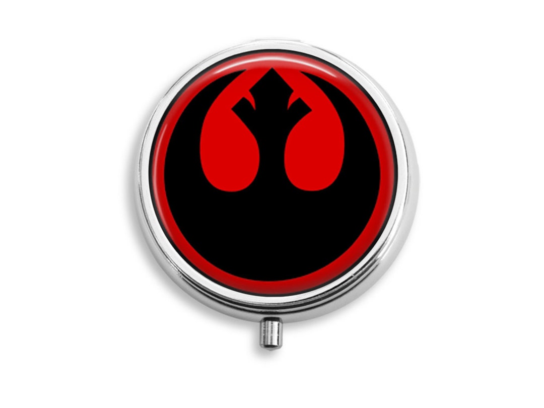 Rebel Alliance Symbol Star Wars Pill Box, Pill Case, Pill Container