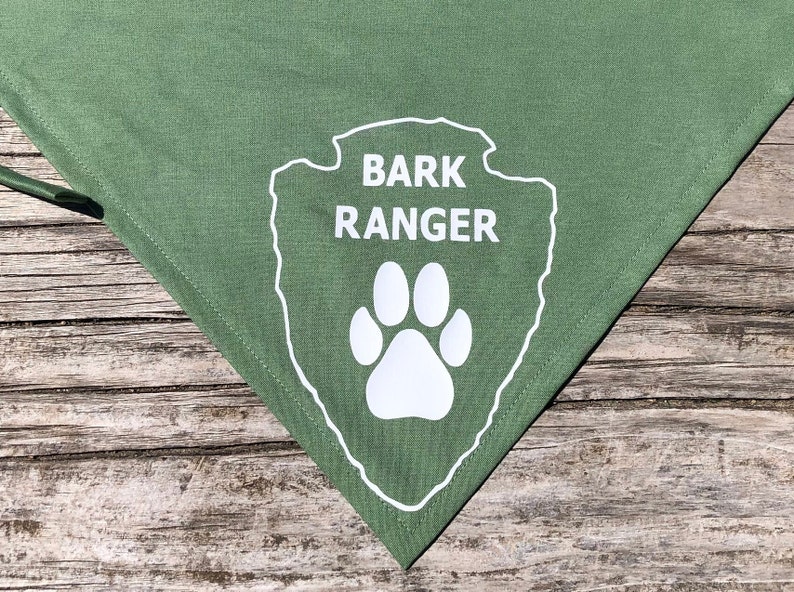 Bark Ranger dog bandana image 1