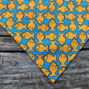 Goldfish crackers dog bandana