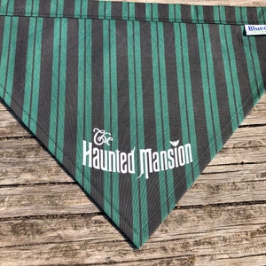 Haunted Mansion dog bandana