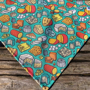 Cheese dog bandana