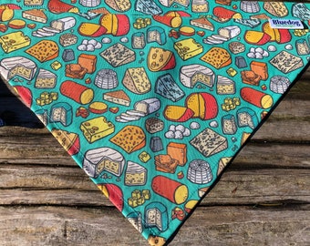 Cheese dog bandana