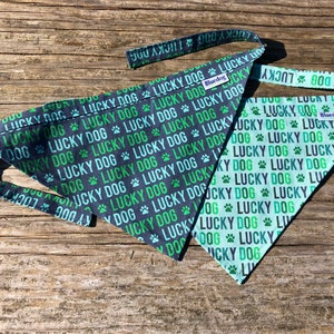 St Patrick's day Hundehalstuch