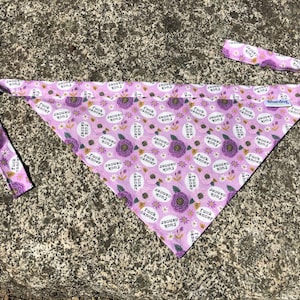 Cancer dog bandana image 1