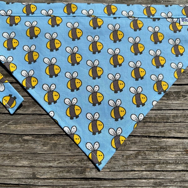 Bumble bee dog bandana