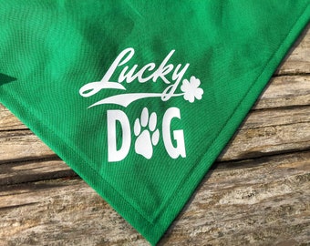 Lucky dog bandana