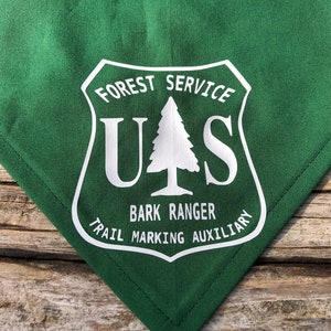 Forest Ranger dog bandana image 1