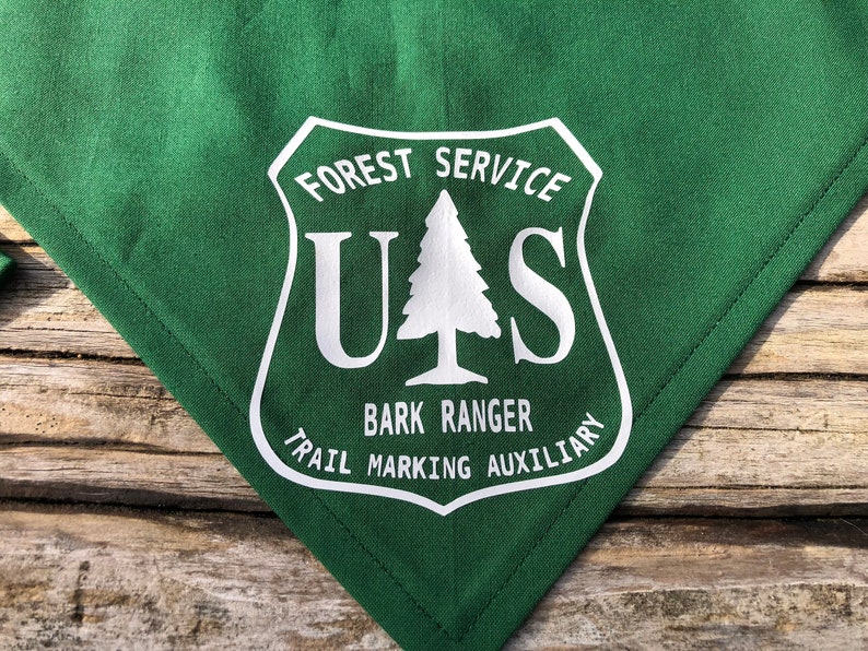 Forest Ranger dog bandana image 1