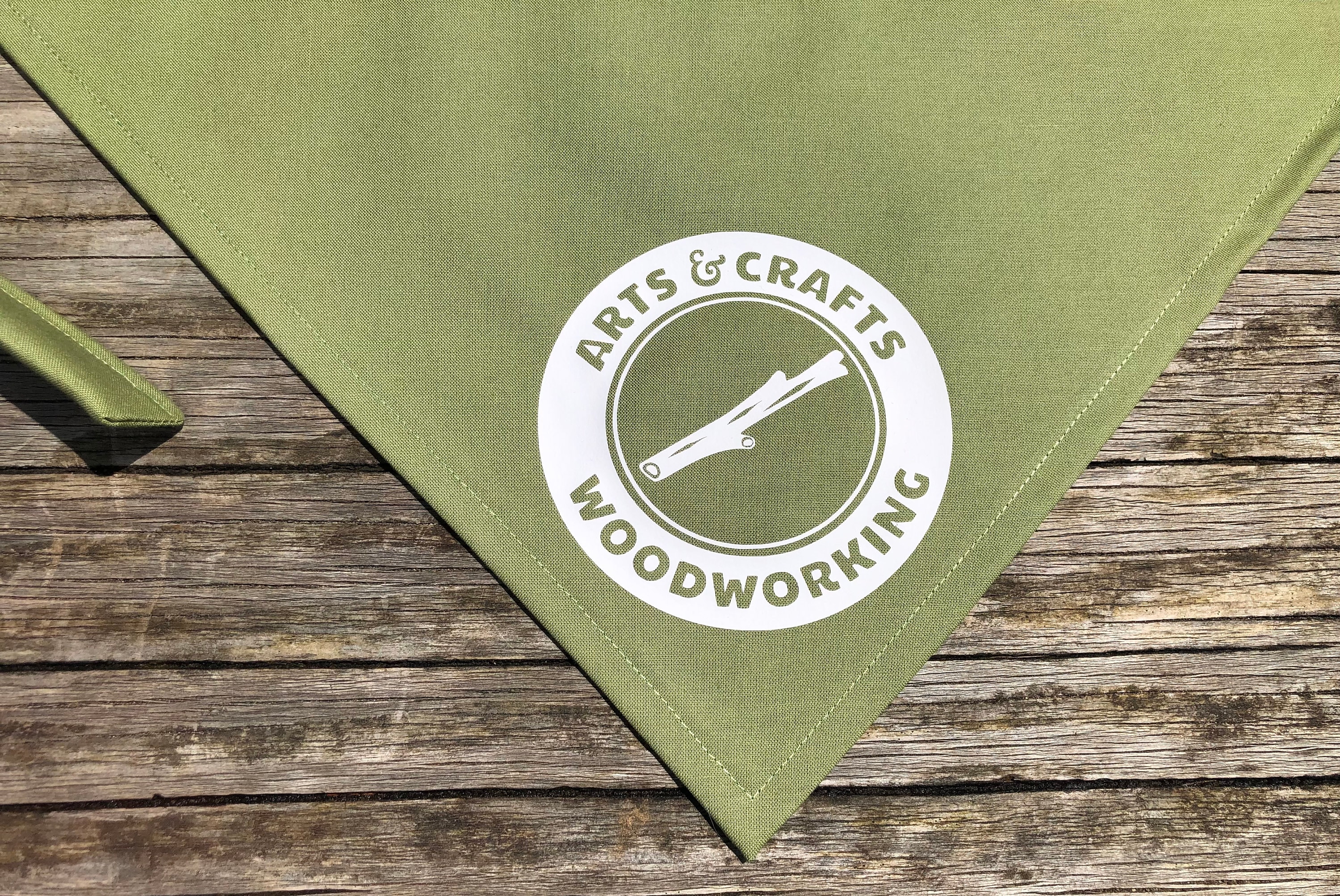 Arts & Crafts Dog Bandana
