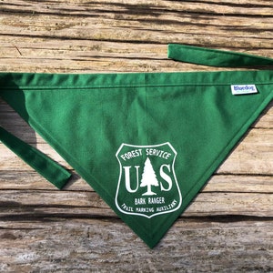 Forest Ranger dog bandana image 2