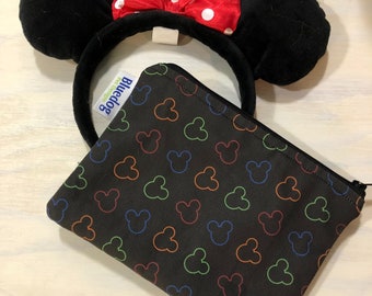 Mickey Mouse Zippered Pouch