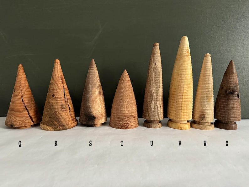 Wooden Tree Concave Groove Design - Etsy