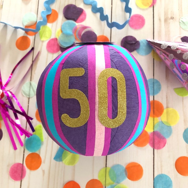 Birthday surprise ball - quarantine gift - party favor - personal pinata