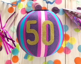 Birthday surprise ball - quarantine gift - party favor - personal pinata