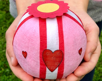 Valentine's surprise ball - love surprise ball - customizable surprise ball