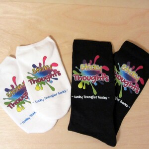 Lucky IVF Socks - Fertility Transfer Day Socks With Positive Messages