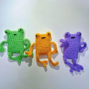 No Sew Froggy Crochet Pattern Amigurumi Froggy Plushie Pattern Easy Beginner No Bobble Stitch 2 IN 1 PDF Frog Pattern