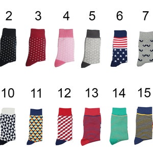 Custom Groomsmen Socks For Perfect Wedding Gift 16 Colors | Etsy