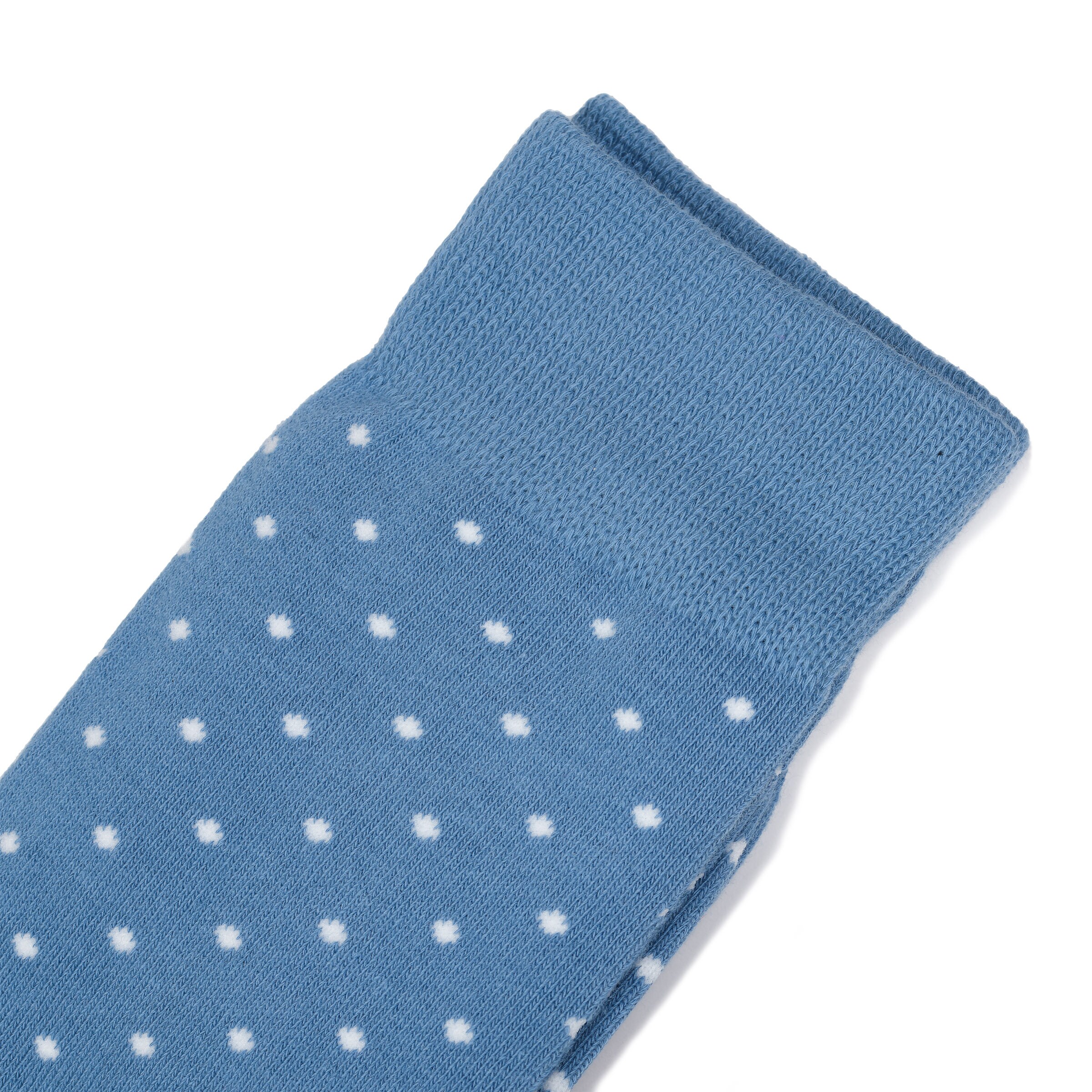 Personalized Groomsmen Socks Dusty Blue Polka Dot Wedding Etsy