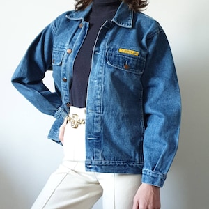 90s French Laposte Denim jkt Armor-lux