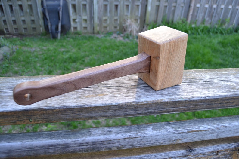 Joinery Mallet Wooden Mallet Ash and Walnut Mallet