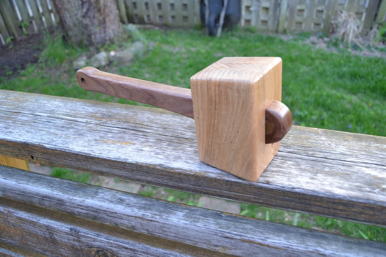 Joinery Mallet Wooden Mallet Ash and Walnut Mallet