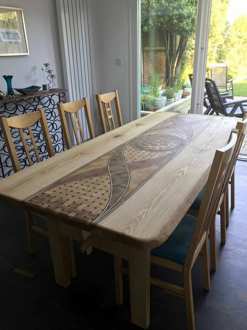 New Unique Live Edge Dining Table Etsy