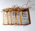 Teacher Thank You Wild Seeds Gift, Rustic Brown Envelope