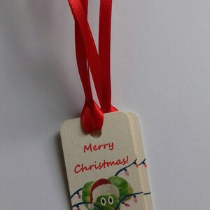 Christmas tags, funny Christmas tags, Brussel sprout tags, Christmas Brussel sprout, humorous Christmas tags, present labels, gift tags. image 5