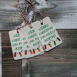 Funny Christmas Gift Tags Rude Christmas Gift Tags Filthy - Etsy UK