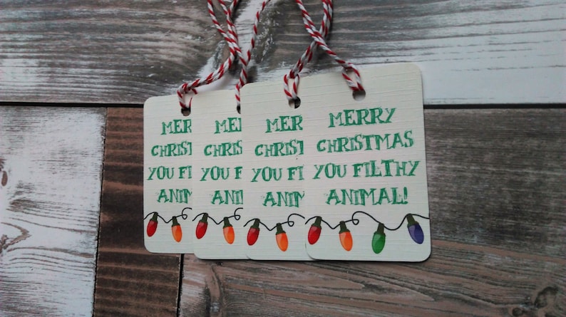 Funny Christmas Gift Tags Rude Christmas Gift Tags Filthy - Etsy Australia