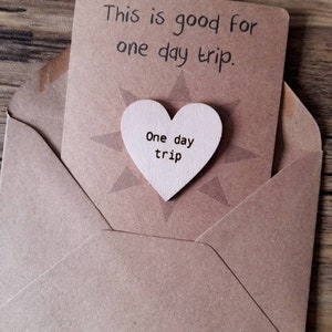 Buono per una giornata fuori, buono per una giornata fuori, regalo per la festa della mamma, regalo per bambini, piccolo regalo, regalo di Pasqua, regalo per bambini, regalo di Natale, vegano, regalo per la mamma
