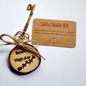 Santa's magic key, Santa's key, Christmas eve box, Christmas eve present, Christmas, for the kids.