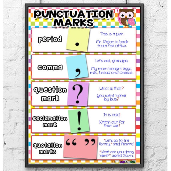 Punctuation Chart