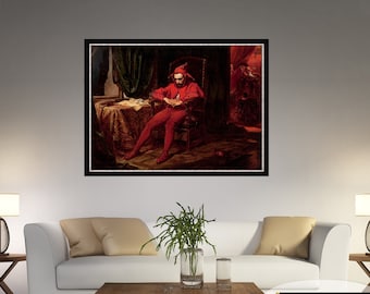 Jan Matejko, Stańczyk, Jan Matejko Print, Jan Matejko Stańczyk, Matejko Print